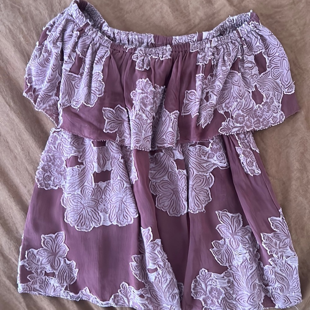 WILFRED off the shoulder flowy top. Perfect condition